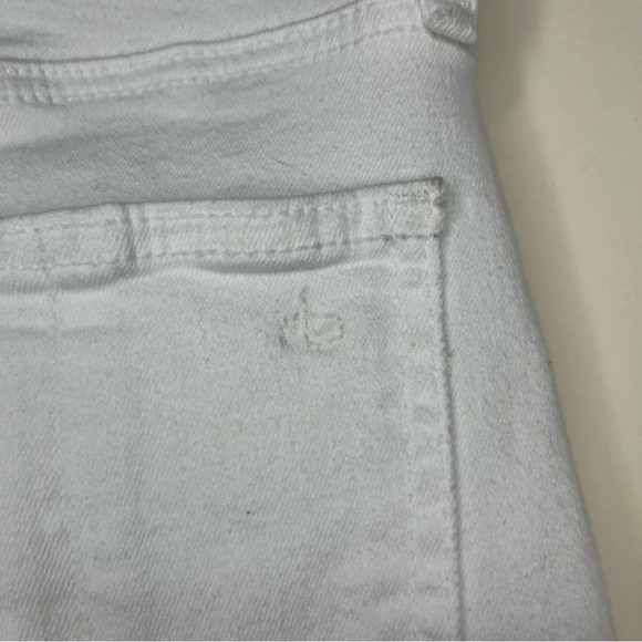 RAG & BONE Nina High Rise Ankle Skinny White Jeans - Picture 10 of 13